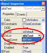 Delphi 7 : Image, DriveComboBox,DirectoryListBox, FileListBox